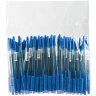 Ручка шариковая масляная "Офис", СИНЯЯ, корпус тонированный синий, узел 1 мм, линия письма 0,7 мм, ОФ999