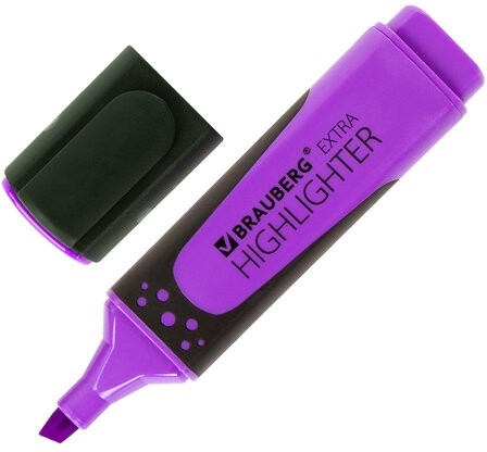 Набор текстовыделителей 12 ЦВЕТОВ на подставке, BRAUBERG "EXTRA", прорезиненный корпус, линия 1-5 мм, 151758