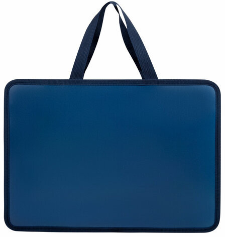 Папка на молнии с ручками ЮНЛАНДИЯ А4, 1 отделение, пластик, 80 мм, "Beware", 272156