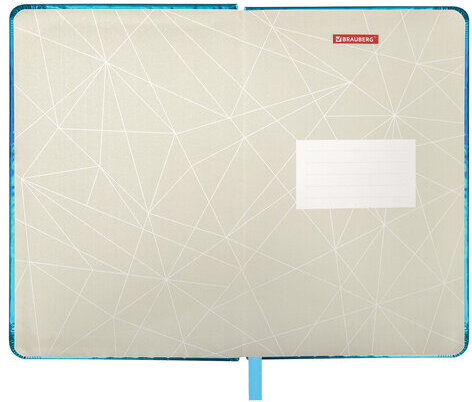 Ежедневник датированный 2024 А5 138x213 мм, BRAUBERG "Holiday", под кожу, "зеркальный", бирюза, 114843