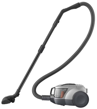 Пылесос LG VC5420NNTS с контейнером "циклон", 2000 Вт, мощность всасывания 380 Вт, серебристый/черный