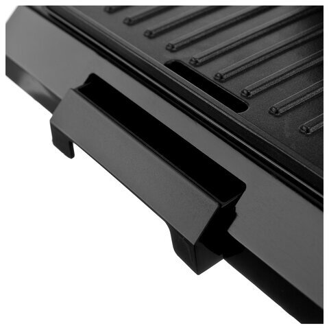 Электрогриль BRAYER BR2003, 900 Вт, фиксированные панели, серебро/черный