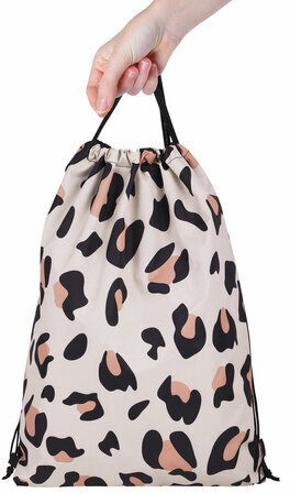 Мешок для обуви BRAUBERG большой удобный с ручкой, 51х41 см, "Wild spots", 271593