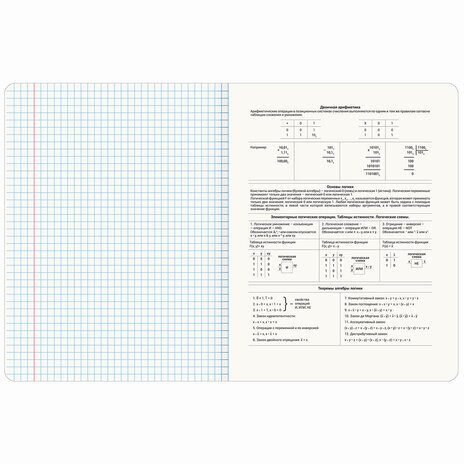 Тетрадь предметная "СИЯНИЕ ЗНАНИЙ" 48 л., глянцевый УФ-лак, ИНФОРМАТИКА, клетка, BRAUBERG, 404526