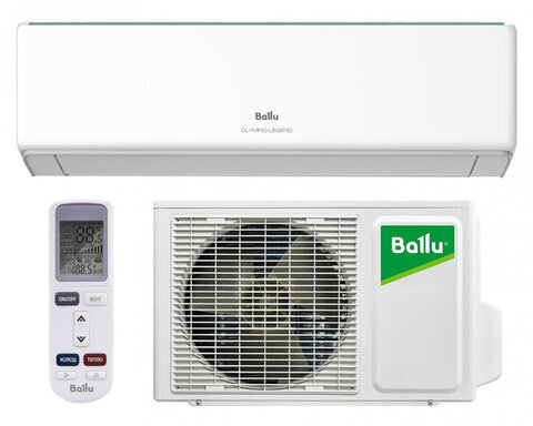 Сплит-система BALLU BSW-09HN1_23Y, внешний и внутренний блок, площадь помещения до 26 м2, НС-1480837