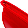 Папка на молнии с ручками ПИФАГОР, А4, пластик, молния сверху, однотонная красная, 228234
