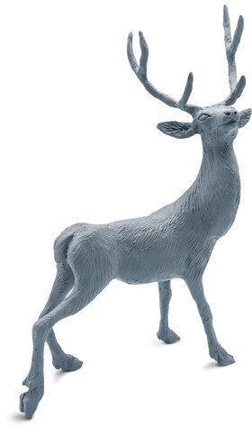 Пластилин скульптурный BRAUBERG ART CLASSIC, серый, 1 кг, твердый, 106525