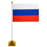 Флаг России настольный 14х21 см, без герба, BRAUBERG, 550184, RU22
