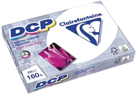 Бумага для лазерной и струйной печати А4 160 г/м 250л марка А++ CLAIREFONTAINE Франция 170%CIE,1842C