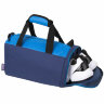 Сумка спортивная ЮНЛАНДИЯ с отделением для обуви, 40х22х20 см, синий/голубой, 270096