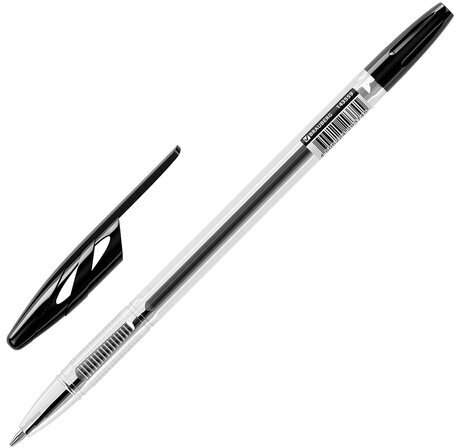 Ручка шариковая BRAUBERG "ULTRA", ЧЕРНАЯ, узел 1 мм, чернила ГЕРМАНИЯ, наконечник ШВЕЙЦАРИЯ, 143559