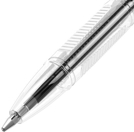 Ручка шариковая BRAUBERG "ULTRA", ЧЕРНАЯ, узел 1 мм, чернила ГЕРМАНИЯ, наконечник ШВЕЙЦАРИЯ, 143559