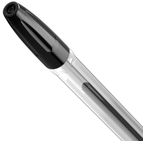 Ручка шариковая BRAUBERG "ULTRA", ЧЕРНАЯ, узел 1 мм, чернила ГЕРМАНИЯ, наконечник ШВЕЙЦАРИЯ, 143559