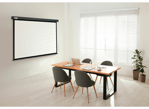 Экран Cactus Wallscreen CS-PSW-180X180-SG, 180x180 см, 1:1, настенно-потолочный, серый