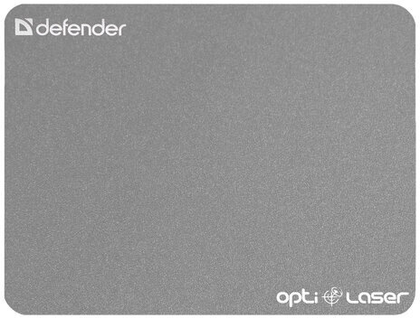 Коврик для мыши DEFENDER Silver opti-laser, полипропилен+ PU, 220х180х0,4 мм, 5 видов, 50410