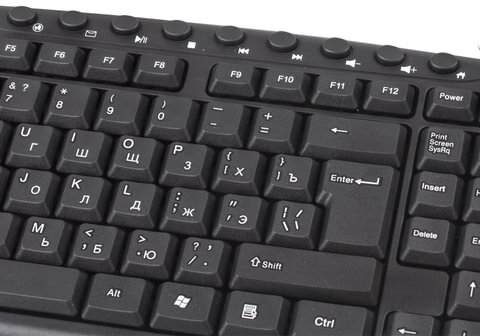 Клавиатура проводная SONNEN KB-8137, USB, 104 клавиши + 12 дополнительных, мультимедийная, черная, 512652