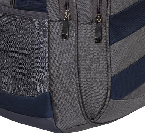 Рюкзак BRAUBERG "MainStream 2", 35 л, размер 45х32х19 см, ткань, серо-синий, 224446