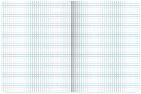 Тетрадь А5, 48 л. BRAUBERG, скоба, клетка, глянцевый лак, "Anime" (микс в спайке), 404348