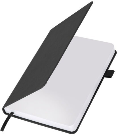 Ежедневник датированный 2026, А5, 138x213 мм, BRAUBERG "Control", под кожу, держатель для ручки, черный, 117126