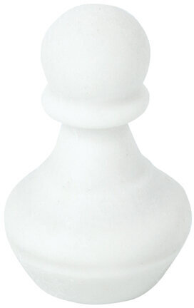 Ластики фигурные ЮНЛАНДИЯ "Шахматы" НАБОР 6 шт., черно-белые, 229593.