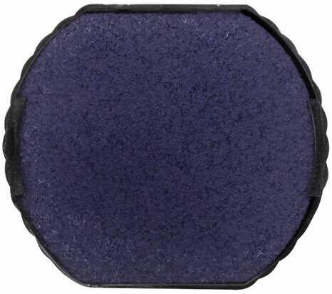 Подушка сменная STAFF, D=40 мм, для самонаборных печатей "Printer 8010", "8015", "8020", синяя, 237441