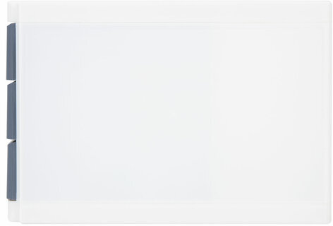 Бокс с 3 выдвижными лотками, корпус светлый, лотки серые, 235х300х355 мм, BRAUBERG "Office-Expert", 238040