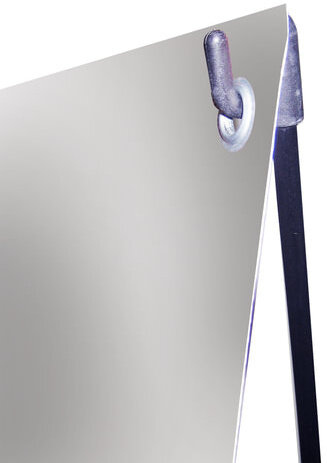 Стенд мобильный для баннера "X-banner А", размер рекламного поля 600х1600 мм, углепластик, 290516