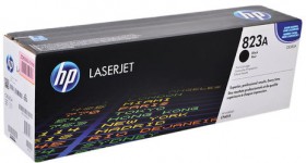 Картридж лазерный HP (CB380A) ColorLaserJet CP6015 и др, №823A, черный, оригинальный, ресурс 16500 страниц