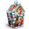 Подарок новогодний "Кормушка Снегирей", 1000 г, НАБОР конфет, картонная упаковка