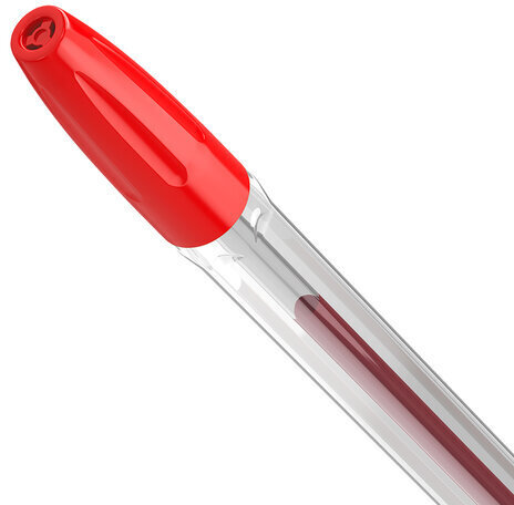 Ручка шариковая BRAUBERG "ULTRA", КРАСНАЯ, узел 1 мм, чернила ГЕРМАНИЯ, наконечник ШВЕЙЦАРИЯ, 143560