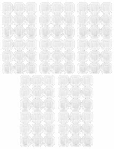 Крючки самоклеящиеся для гирлянд и проводов 1,5х1,5 см, КОМПЛЕКТ 90 шт., LAIMA Home, 608797