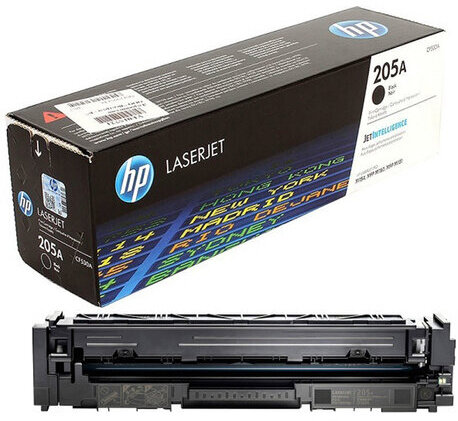 Картридж лазерный HP (CF530A) LaserJet Pro M180/M181, №205A, черный, оригинальный, ресурс 1100 страниц