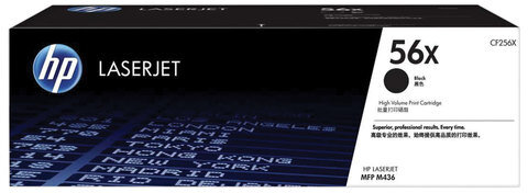 Картридж лазерный HP (CF256X) LaserJet M436n/dn/nda, №56X, оригинальный, ресурс 13700 страниц