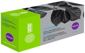 Картридж лазерный CACTUS (CS-TN423C) для Brother DCP L8410CDW/HL L8260CDW, голубой, ресурс 4000 страниц