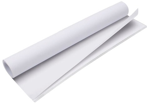 Бумага для акварели А1 (600х850 мм), КОМПЛЕКТ 5 листов, среднее зерно, 200 г/м2, ГОЗНАК, BRAUBERG ART, 114488