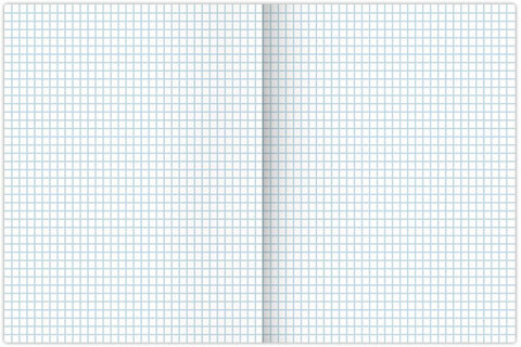 Тетрадь А4, 80 л., BRAUBERG, скоба, клетка, глянцевый лак, "SMART", 404048
