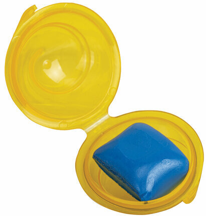 Ластик-клячка художественный MAPED Croc Croc "Улитка" в футляре, 40x36x10 мм, мягкий, голубой, 014501