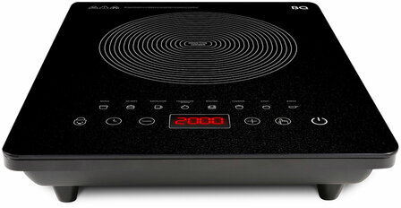 Настольная индукционная плита BQ (БИ-КЬЮ) HP106B, 2000 Вт, 8 программ, электронное управление, черная, 86202117