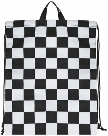 Мешок для обуви BRAUBERG большой удобный с ручкой, 51х41 см, "Black and white", 271595