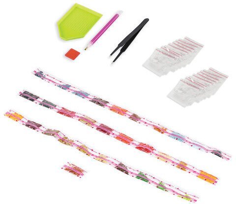 Картина стразами (алмазная мозаика) 30х40 см, ОСТРОВ СОКРОВИЩ "Маки", без подрамника, 662575