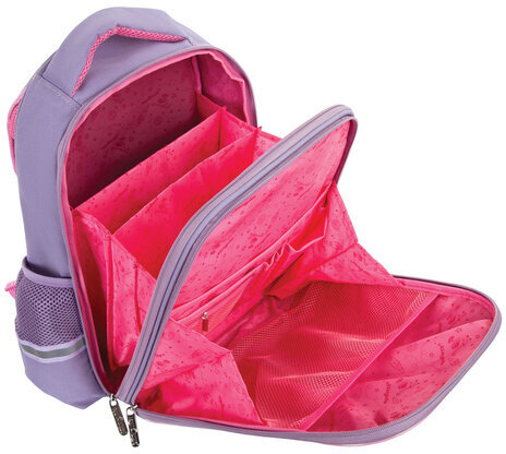 Ранец ЮНЛАНДИЯ LIGHT, 2 отделения, "Girl and balloons", 38х29х16 см, 229913