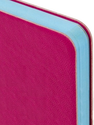 Блокнот-скетчбук А5 (148x218 мм), BRAUBERG "Metropolis Mix", под кожу, 80 л., без линовки, фуксия, 113321