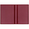 Папка адресная бархат бордовый, "Виньетка", формат А4, STAFF, 124294