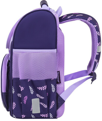 Ранец ПИФАГОР BASIC, 1 отделение, 3 кармана, эргономичная спинка, "Happy bear", 35х28х18 см, 272047