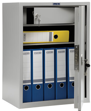 Шкаф металлический для документов AIKO "SL-65Т" светло-серый, 630х460х340 мм, 17 кг
