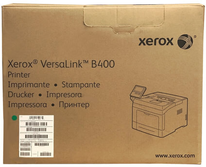 Принтер лазерный XEROX VersaLink B400 А4, 45 стр./мин., 110000 стр./мес., ДУПЛЕКС, сетевая карта, VLB400DN