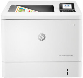 Принтер лазерный ЦВЕТНОЙ HP Color LJ Enterprise M554dn, А4, 33 стр./мин, 80000 стр./мес., ДУПЛЕКС, сетевая карта, 7ZU81A