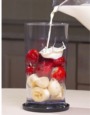 Блендер погружной 3 в 1 VIXTER HBW-2275, 1400 Вт, регулировка скорости, TURBO, 3 насадки, стакан черный