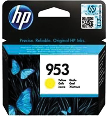 Картридж струйный HP (F6U14AE) Officejet Pro 8710/8210, №953, желтый, ресурс 700 стр., оригинальный