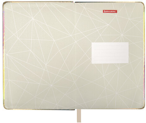 Ежедневник датированный 2024 А5 138x213 мм, BRAUBERG "Holiday", под кожу, "зеркальный", серебро, 114846